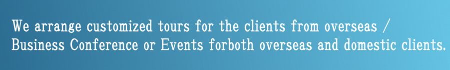 WE ARRANGE CUSTOMIZED TOURS /BUSINESS SEMINAES /EVENTS AND WE WILL BE THERE FOR YOU TO SOLVE ANY ISSUES INVOLVED. 